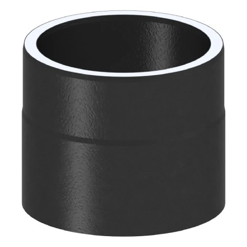 Ofenrohr - Doppelwandig - Längenelement 150 Mm Mit Kondensatring Schwarz - Jeremias Iso-Line 1 Ofenrohr - Doppelwandig - Längenelement 150 Mm Mit Kondensatring Schwarz - Jeremias Iso-Line