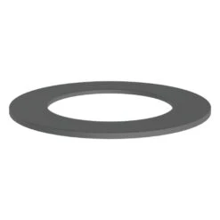 Ofenrohr - Doppelwandig - Wandrosette 55 Mm Gussgrau - Jeremias Iso-Line