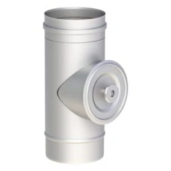 Reinigungselement Rund (bis 200°C/P1) - Einwandig - Jeremias EW-AL-BI