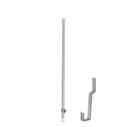 Abspannstange Verstellbar 1500-2500 Mm Inkl. Dachhaken Universal - Doppelwandig - Reuter-DW-Systeme