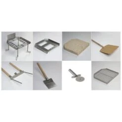 Kaminzubehör - CB-tec - Pizza Casa 10-teilige Pizza Backvorrichtung Aus Edelstahl -Schornstein Fachhandel Verkäufe CB Pizza Casa 10 teilige 1600x1600