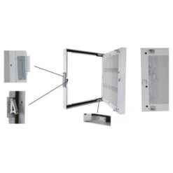 Revisionstür 2.0 Mit Schnappverschluss, Dichtung Und Kalzium-Silikat-Dämmplatte - CB-tec -Schornstein Fachhandel Verkäufe CB Revisionst ren 2 0 mit Schnappverschluss details 1600x1600