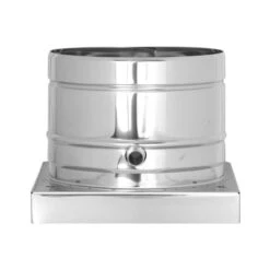 Grundplatte Mit Kondensatablauf Seitlich - Doppelwandig - Jeremias DW-FU