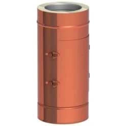 Reinigungselement Design Plus Mit Kugelfang Und Rußtopf Aus Kupfer - Doppelwandig - Jeremias DW-FU