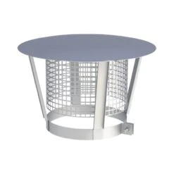 Regenhaube Mit Funkenschutzgitter - Jeremias DW-FU