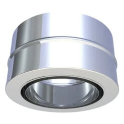 Übergang EW-SILVER / DW-SILVER Mit Integriertem Wandfutter, Gerade Für Ferro - Jeremias DW-Silver