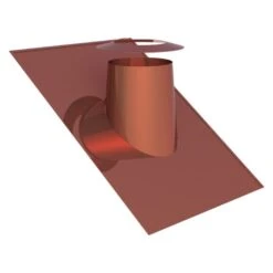 Dachdurchführung 26°-35° Mit Bleirand Und Wetterkragen Aus Kupfer Für Jeremias DW-FU