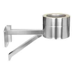 Grundplatte Rund Mit Kondensatablauf Unten Und Halterung Verstellbar Bis 200 Mm - Jeremias DW-FU