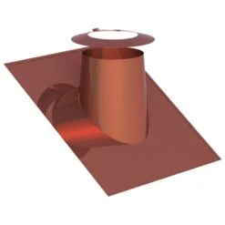 Dachdurchführung 26°-35° Mit Wetterkragen Aus Kupfer Für Jeremias DW-FU