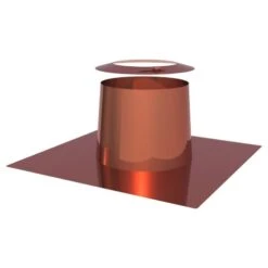 Flachdachdurchführung Konisch Mit Wetterkragen Aus Kupfer Für Jeremias DW-FU