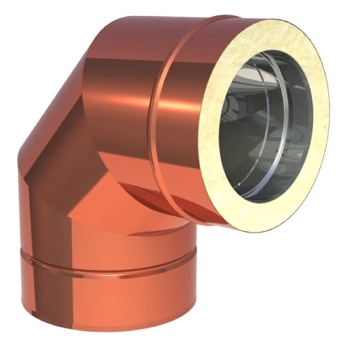Winkel 87° Starr Aus Kupfer - Doppelwandig - Jeremias DW-FU 1 Winkel 87° Starr Aus Kupfer - Doppelwandig - Jeremias DW-FU