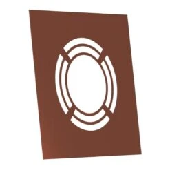 Deckenblende Für Hinterlüftung, Einteilig 1-65° Aus Kupfer Für Jeremias DW-FU