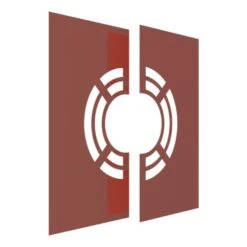 Deckenblende Für Hinterlüftung, Zweiteilig 0° Aus Kupfer Für Jeremias DW-FU