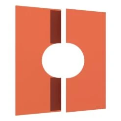 Deckenblende, Zweiteilig 1-65° Aus Kupfer Für Jeremias DW-FU