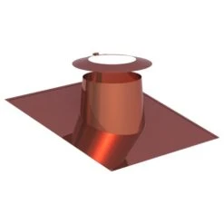 Dachdurchführung 5°-15° Mit Wetterkragen Aus Kupfer Für Jeremias DW-FU