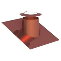 Dachdurchführung 16°-25° Mit Wetterkragen Aus Kupfer Für Jeremias DW-FU