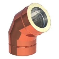 Winkel 60° Starr Aus Kupfer - Doppelwandig - Jeremias DW-FU