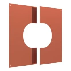 Deckenblende Zweiteilig 31-45° Aus Kupfer Für Jeremias DW-FU