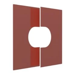 Deckenblende Zweiteilig 0-30° Aus Kupfer Für Jeremias DW-FU