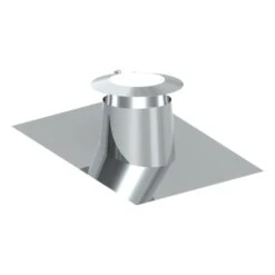 Dachdurchführung 5° - 15° Mit Bleirand Und Wetterkragen - Doppelwandig - Jeremias DW-ECO