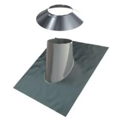 Dachdurchführung 30° Mit Bleirand Und Wetterkragen - Doppelwandig - Reuter DW-Systeme