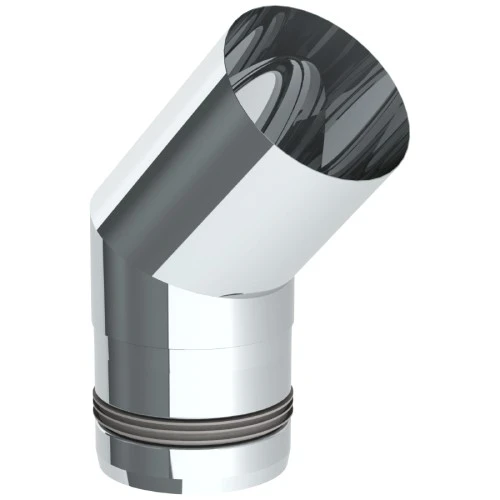 Pelletofenrohr - Winkel 45° Starr - Jeremias Pellet-Line 1 Pelletofenrohr - Winkel 45° Starr - Jeremias Pellet-Line