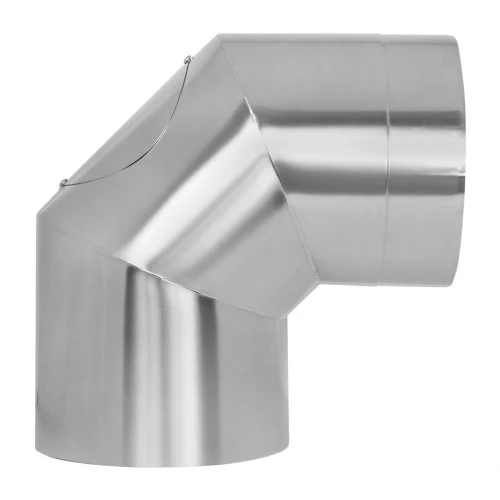 Revisionswinkel 90° Mit Deckel Für Festbrennstoffe - Doppelwandig - Jeremias DW-Vision 1 Revisionswinkel 90° Mit Deckel Für Festbrennstoffe - Doppelwandig - Jeremias DW-Vision