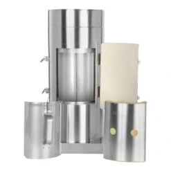 Reinigungselement Design Plus Mit Integrierter Grundplatte Und Kondensatablauf - Jeremias DW-Vision -Schornstein Fachhandel Verkäufe Edelstahlschornstein DWV382 Reinigungselement mit Grundplatte und Kondensatablauf unten 2 1600x1600