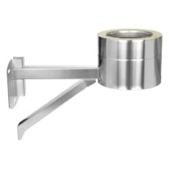 Grundplatte Rund Mit Kondensatablauf Unten Und Halterung Verstellbar Bis 200 Mm - Jeremias DW-Vision