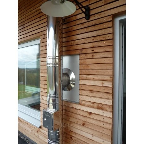 Edelstahlschornstein Bausatz Ø 300 Mm - Doppelwandig - Jeremias DW-Silver 2 Edelstahlschornstein Bausatz Ø 300 Mm - Doppelwandig - Jeremias DW-Silver – Bild 2