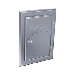 Edelstahlkamintüre - Einwandig - Reuter EW-BLUE