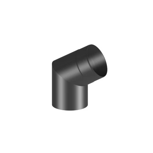 Ofenrohr - Winkel 60° Ohne Tür - Schwarz - Jeremias Ferro-Lux 3 Ofenrohr - Winkel 60° Ohne Tür - Schwarz - Jeremias Ferro-Lux – Bild 3