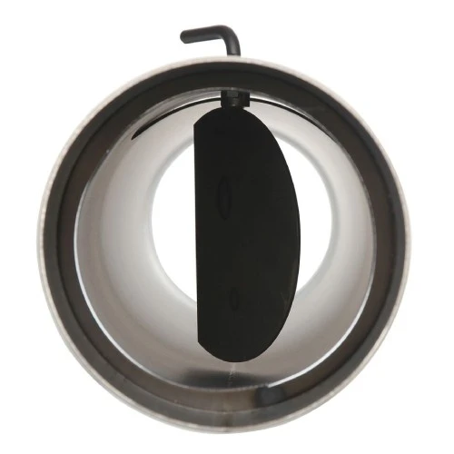 Ofenrohr - Winkelrohr (Schenkellänge 450/700 Mm) - Set Für Anschluss Oben - Schwarz - Ferro-Lux 2 Ofenrohr - Winkelrohr (Schenkellänge 450/700 Mm) - Set Für Anschluss Oben - Schwarz - Ferro-Lux – Bild 2