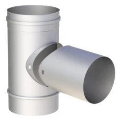 T-Klix 90° Mit Wassernase - Einwandig - Jeremias EW-FU