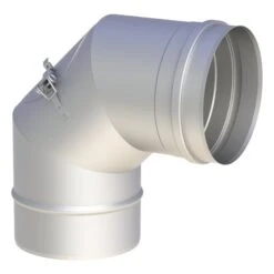 Winkel 90° Starr Mit Revisionsöffnung - Einwandig - Jeremias EW-FU