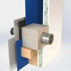 Wanddurchführung Kürzbar Für Wandstärken Bis 360 Mm - Jeremias LUX-NOVA 13 Wanddurchführung Kürzbar Für Wandstärken Bis 360 Mm - Jeremias LUX-NOVA -Schornstein Fachhandel Verkäufe Jeremias LUX NOVA Wanddurchfuehrung in Wand 1600x1600 1
