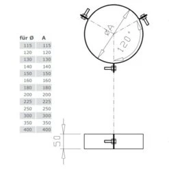 Schornstein Fachhandel Verkäufe 18 Schornstein Fachhandel Verkäufe -Schornstein Fachhandel Verkäufe KEEW236 Bauteilzeichnung 1600x1600