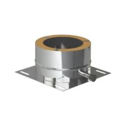 Grundplatte Mit Kondensatablauf Seitlich - Doppelwandig - Reuter DW-GREEN