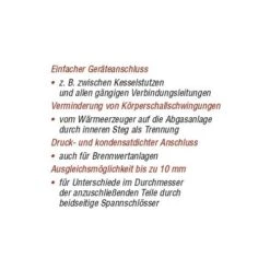Körperschallabsorber AV GKSA 80 / AV GKSA 100 / AV GKSA 110 / AV GKSA 130 - Kutzner & Weber -Schornstein Fachhandel Verkäufe Koerperschallabsorber Kutzner Weber Vorteile 2 1600x1600
