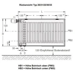 Heizkörper Komplett Set Buderus Logatrend VC-Plan Typ 22 - Flachheizkörper -Schornstein Fachhandel Verkäufe Logatrend VC Plan Ruckansicht Typ 20 21 22 30 33 1600x1600