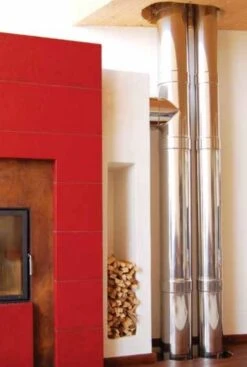 Edelstahlschornstein Bausatz Ø 130 Mm - Doppelwandig - Raab DW-Alkon 6 Edelstahlschornstein Bausatz Ø 130 Mm - Doppelwandig - Raab DW-Alkon -Schornstein Fachhandel Verkäufe Raab DW Alkon Beispiel2 1600x1600 1