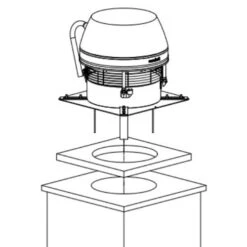 Rauchsauger Exodraft RSHT - Horizontal Ausblasend, Hochtemperaturbeständig -Schornstein Fachhandel Verkäufe Rauchsauger Exodraft RSHT horizontal ausblasend Hochtemperaturbest ndig teh 1600x1600
