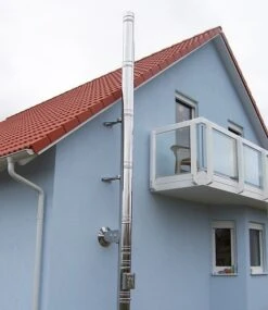 Edelstahlschornstein Doppelwandig Ø 250 Mm Bausatz - Reuter DW-BLUE 9 Edelstahlschornstein Doppelwandig Ø 250 Mm Bausatz - Reuter DW-BLUE -Schornstein Fachhandel Verkäufe Reuter DW BLUE amb 3 1600x1600 2