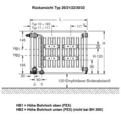 Heizkörper Komplett Set Buderus Logatrend VC-Profil Typ 11 - Flachheizkörper -Schornstein Fachhandel Verkäufe Ruckansicht Typ 10 11GqSJLlfS6uZaQ 1600x1600