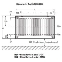 Heizkörper Komplett Set Buderus Logatrend C-Plan Typ 20 - Flachheizkörper -Schornstein Fachhandel Verkäufe Ruckansicht Typ 20 21 22 30 33GrhCNxVk03BKc 1600x1600 1
