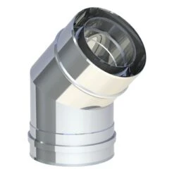 Winkel Starr 45° - Konzentrisch - Jeremias TWIN-GAS