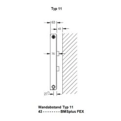 Heizkörper Komplett Set Buderus Logatrend VCM-Plan Typ 11 - Flachheizkörper -Schornstein Fachhandel Verkäufe Typ 112ZyI30guFN14b 1600x1600