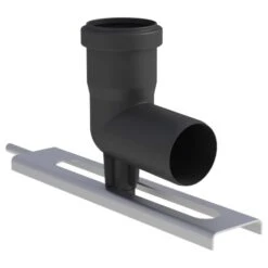 Winkel 87° Mit Stützfuß Und Auflageschiene - Einwandig - Jeremias EW-PPS Und EW-PP-FLEX