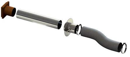 Zuluftsystem Einwandig - Airsystem „braun“ 1 Zuluftsystem Einwandig - Airsystem „braun“