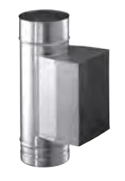 Putztüranschluss Eckig Mit Kondensatsperre - Einwandig - Schiedel PRIMA PLUS